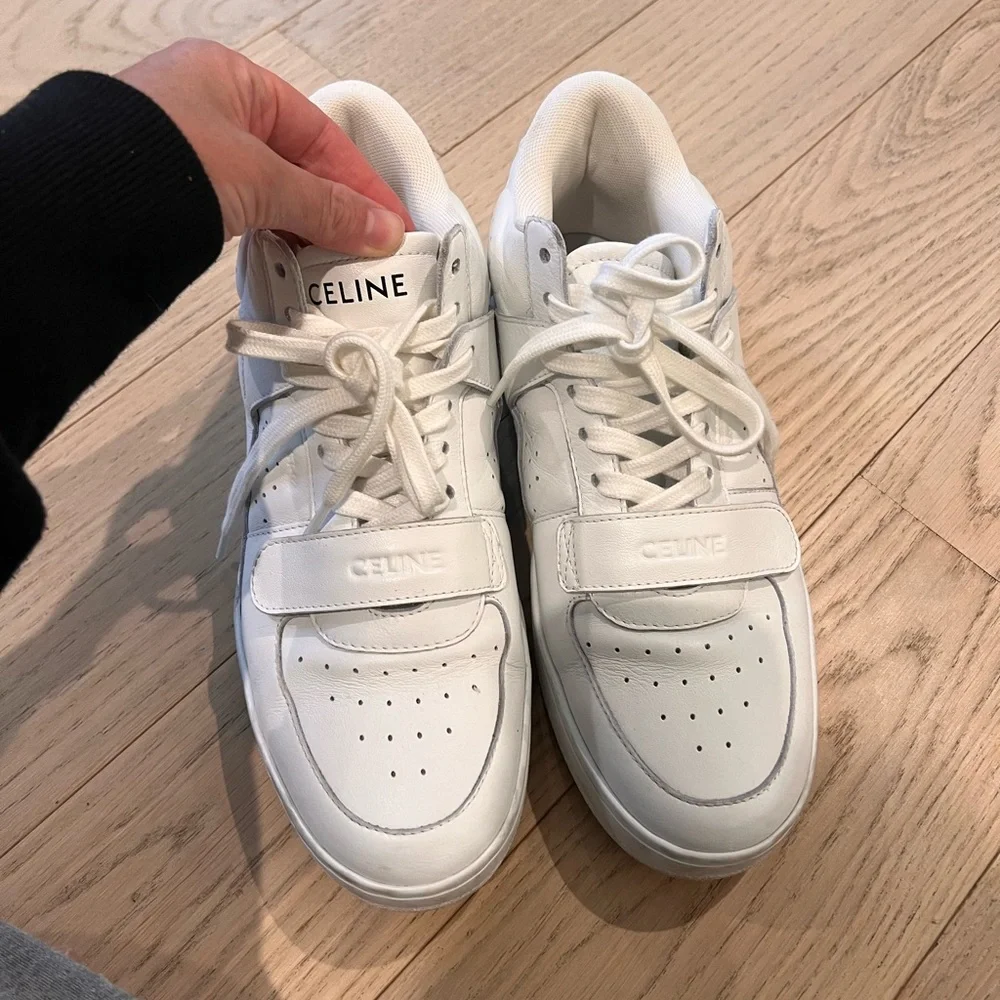 Celine ct-02 white sneaker size 38 - Picture 1 of 10